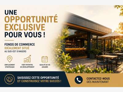 Vente bar restaurant du midi au Sud-Est d'Angers