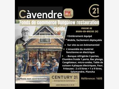 AV bungalow restauration rapide à Bourg en Bresse