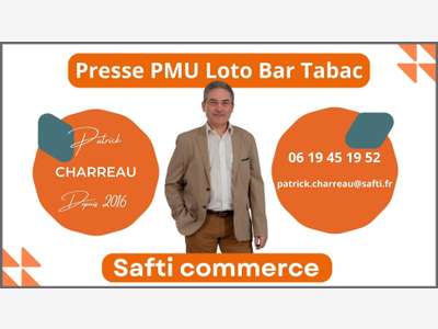 Vente FDC presse loto PMU bar tabac centre Brive