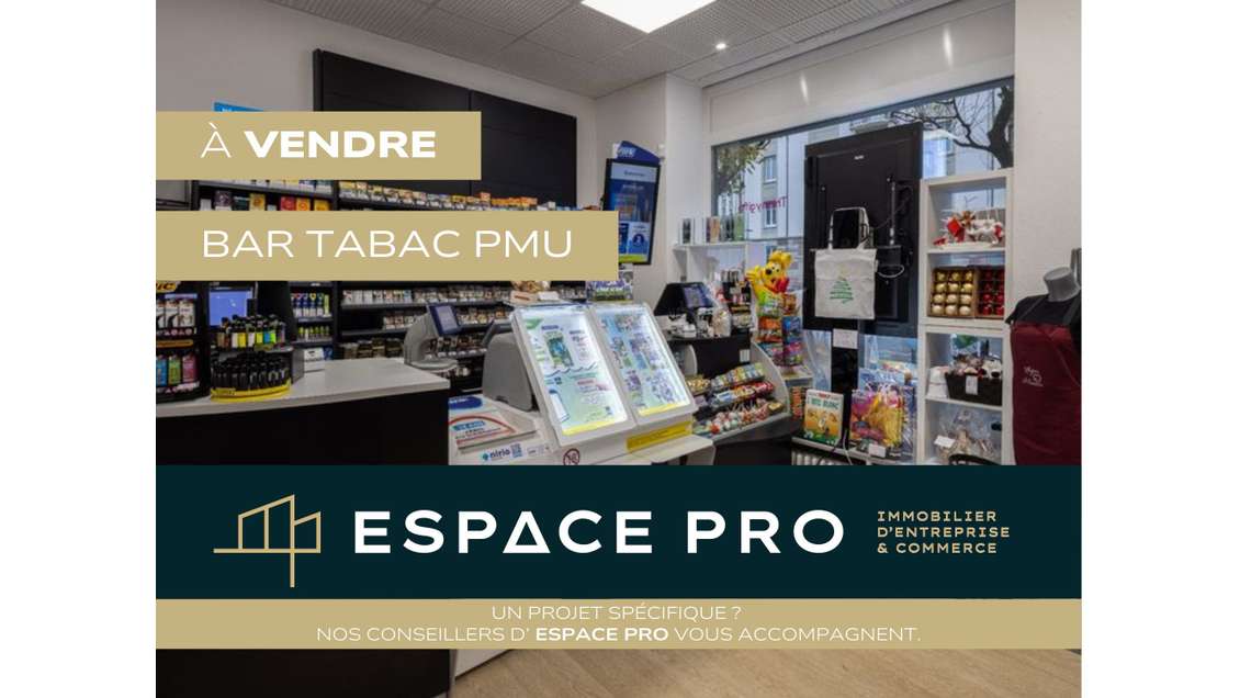 Bar tabac PMU rare à la vente sur Caen