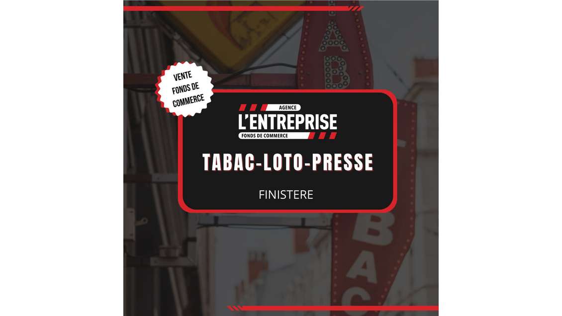 Vente FDC tabac loto presse fonds et murs log 29