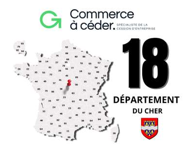 Vente Bar - Brasserie - Tabac dans le Cher