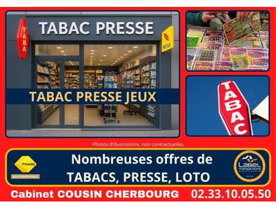 Vente Tabac - Presse - Loto à Cherbourg-en-Cotentin