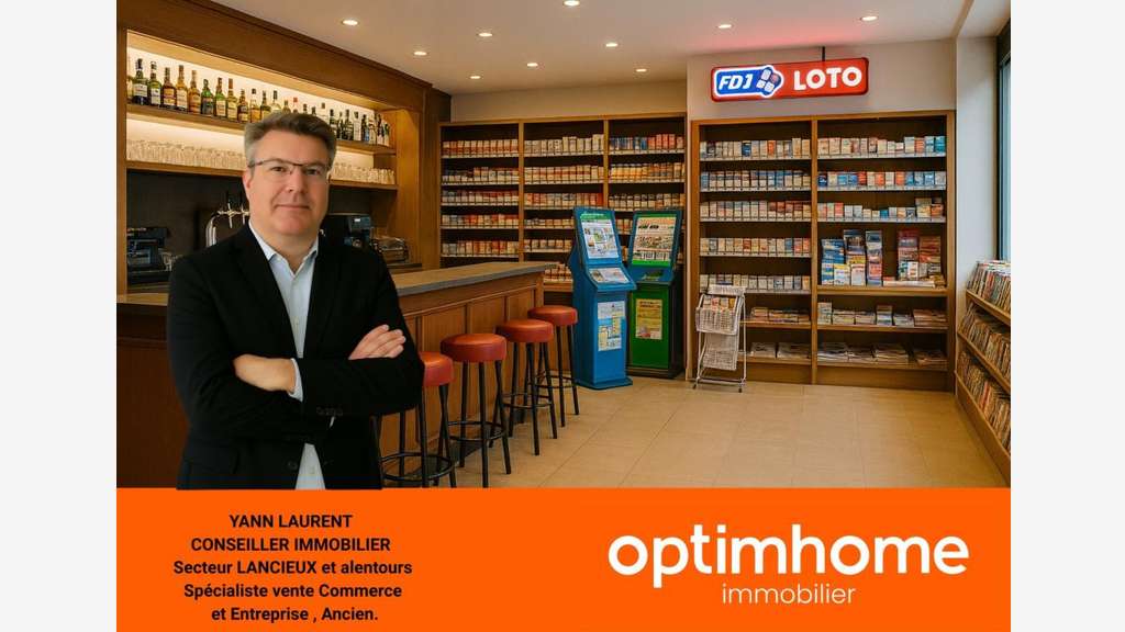 A vendre bar tabac loto avec logement à Corseul
