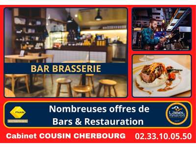 Vente Bar - Brasserie - Tabac à Coutances