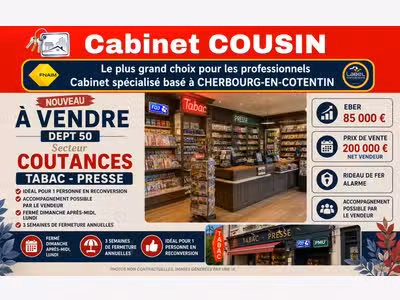Vente Tabac Presse secteur Coutances