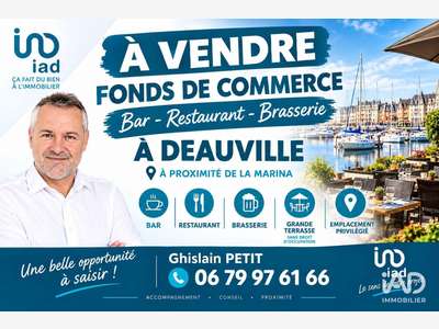 Vente bar brasserie sur la marina à Deauville