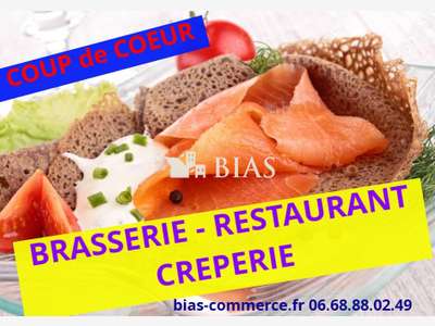 Vente brasserie crêperie licence IV terrasse Eure