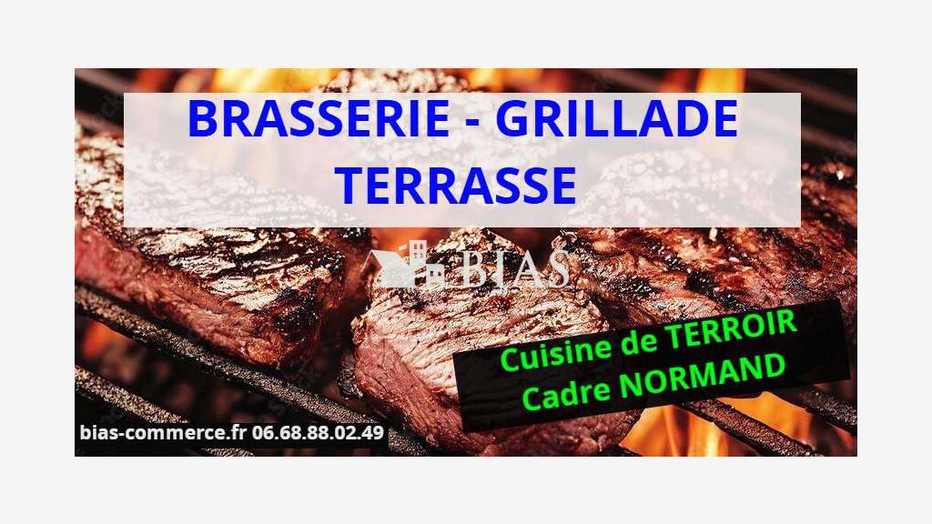 Vente brasserie de style licence IV Pays d’Auge