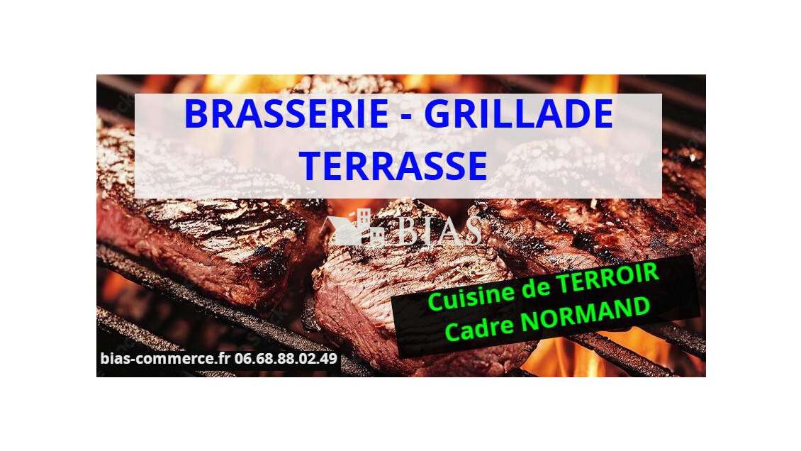 Vente brasserie de style licence IV Pays d’Auge