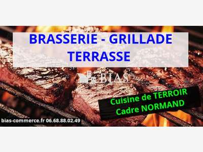 Vente brasserie de style licence IV Pays d’Auge