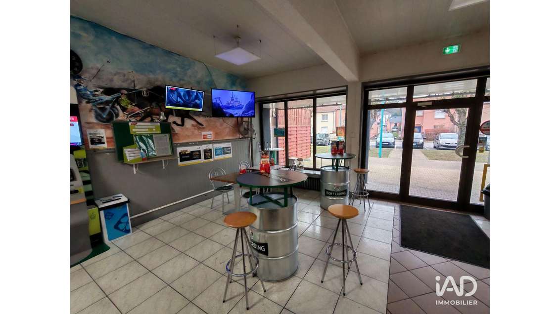 Vente bar FDJ PMU de 180m² au cœur de Guénange