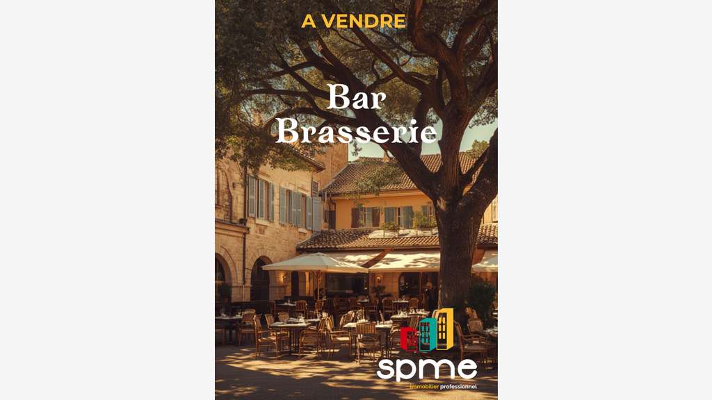 Bar Brasserie au cœur d'un charmant village