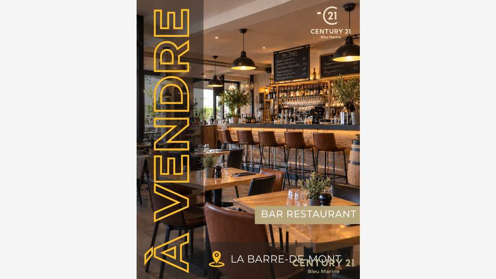 Vente restaurant de 140m² à la Barre-de-Monts