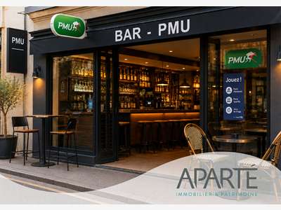 Vente bar PMU FDJ snack à la Ferrière empl strat