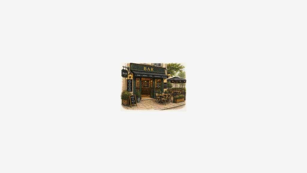 Vente bar snack village vivant du Nord Gard