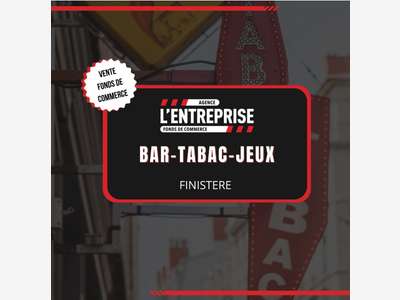 Vente bar tabac loto PMU en centre ville Bretagne