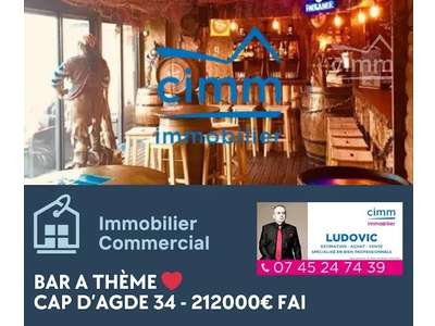 Vente Bar - Brasserie - Tabac au cap-d-agde