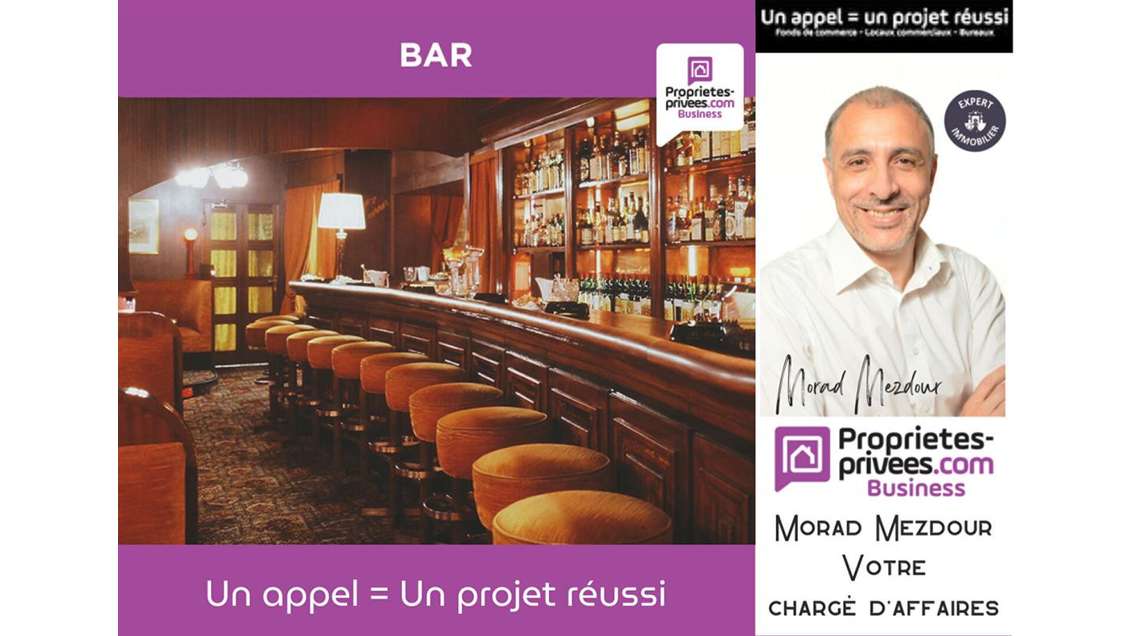 Vente bar ambiance 200m² Lille centre Sébastopol