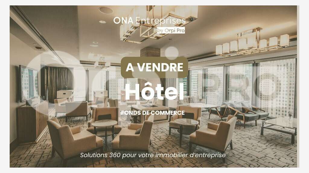 A vendre murs et fonds hôtel 38 ch à Limoges Nord