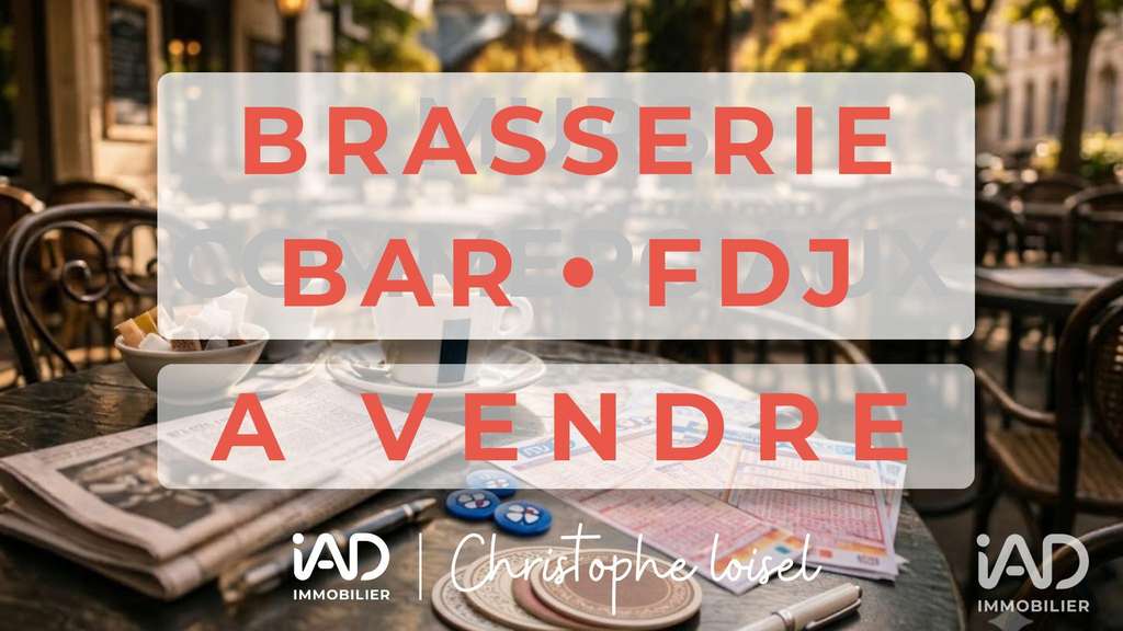 Vente bar brasserie FDJ à Lorient empl stratégique