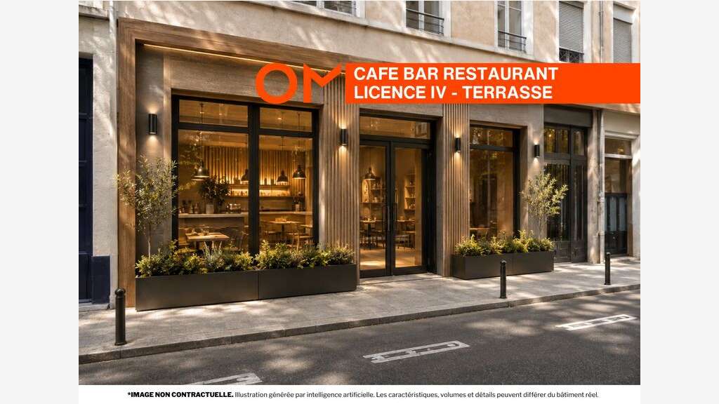 Vente bistrot  licence IV 69006 Masséna Brotteaux 