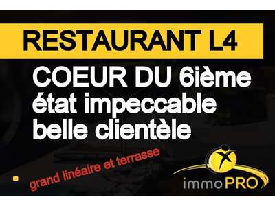 Vente Restaurant à Lyon 6e