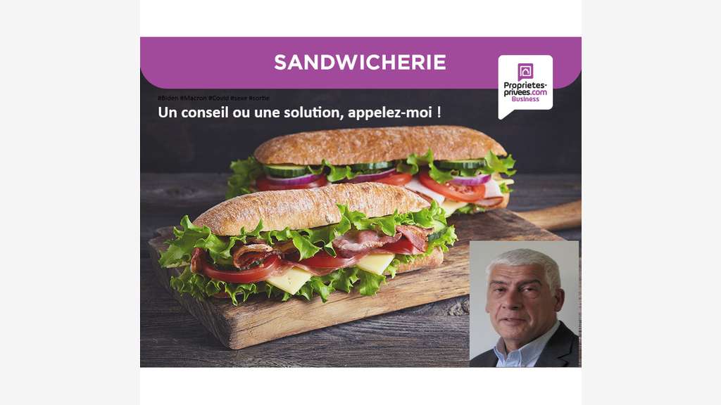 Vente bar snack licence 4 à Lyon 69003 Préfecture