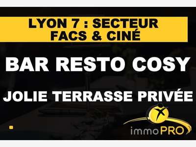 A vendre petite affaire bar restaurant 69007
