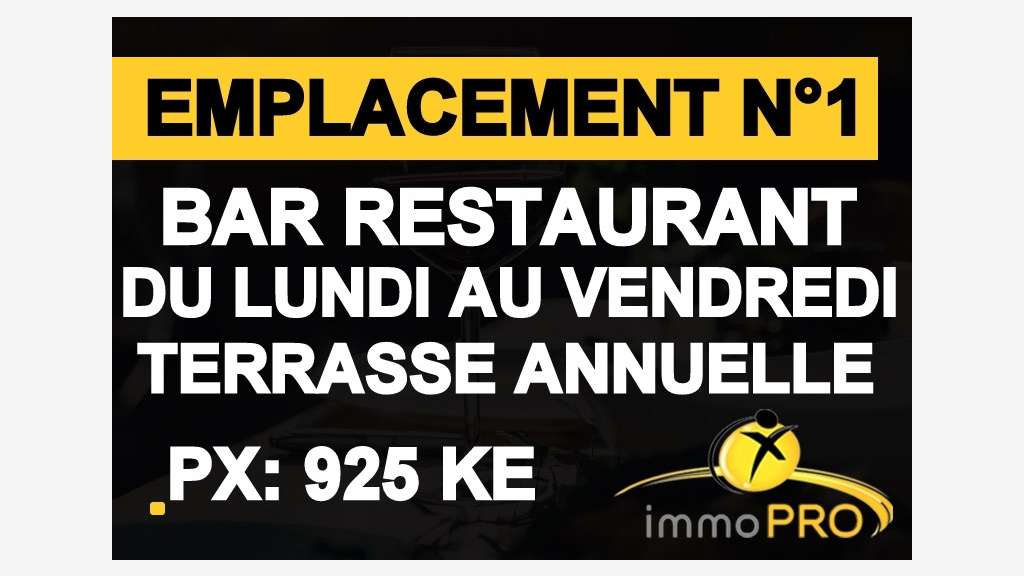 Superbe affaire de semaine bar restaurant à Lyon