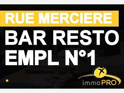 A vendre bar restaurant Rue Mercière à Lyon