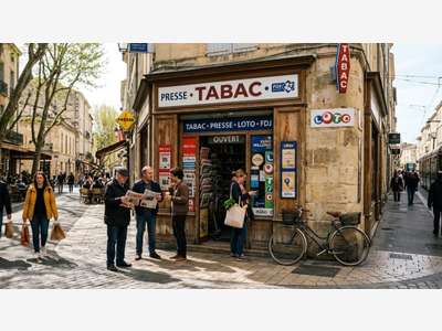 Vente tabac presse loto d'angle Montpellier centre