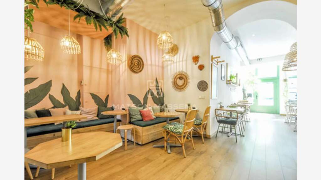 Vente FDC café brunch en centre ville Nice Wilson 