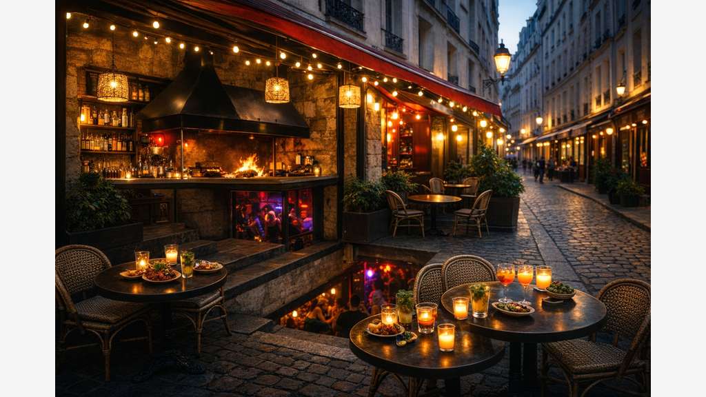 Vente bar à tapas festif lic IV à Paris Le Marais