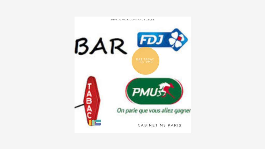 Vente bar tabac FDJ PMU en angle à Paris