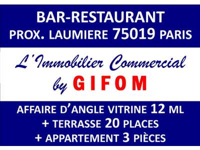 Vente Bar - Brasserie - Tabac à Paris 19e