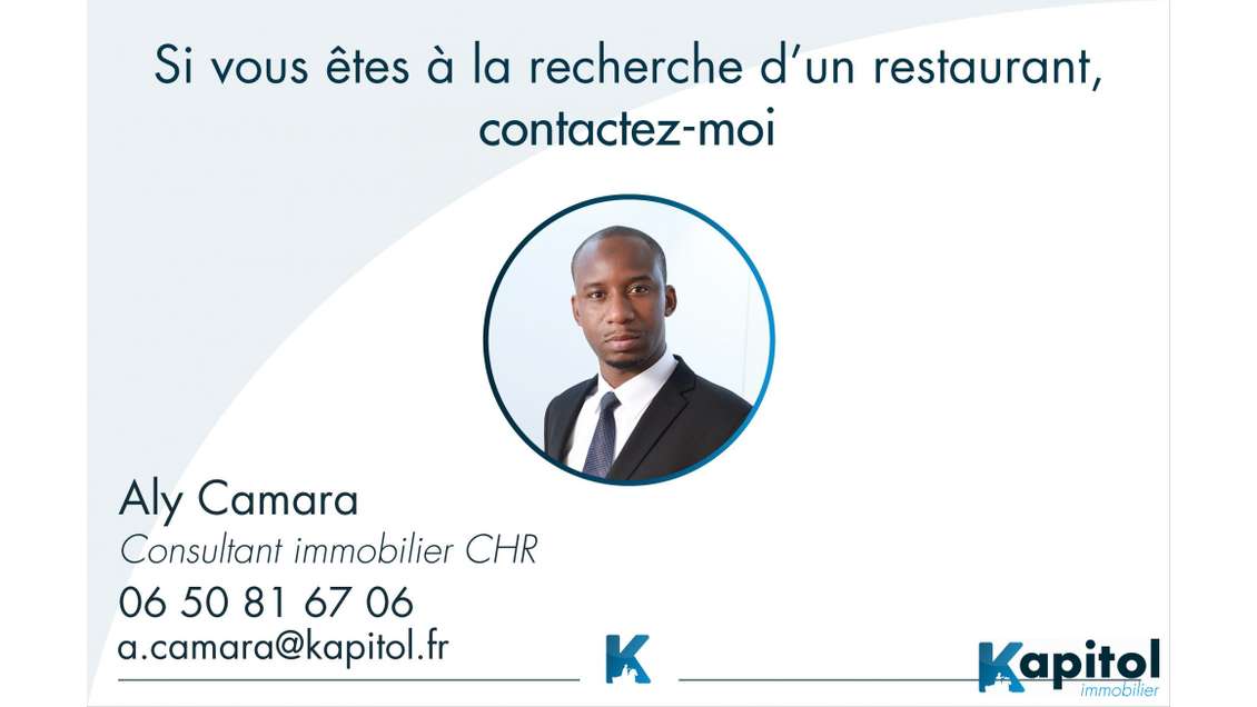 Vente restaurant à Paris 17 coeur des Batignolles