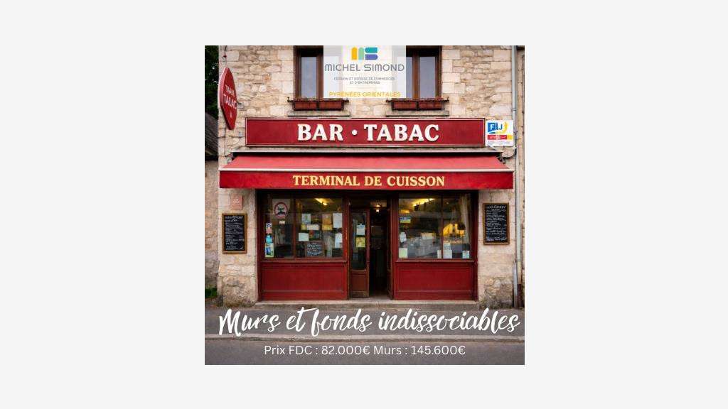 Cède bar restaurant Lic IV en village dynamique 66