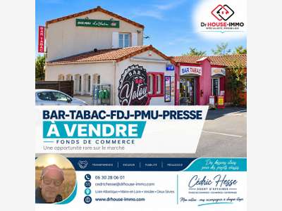 Cède bar tabac FDJ PMU belle rentabilité Remouillé