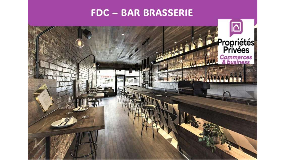 Cède bar brasserie 70 couverts à Rouen Rive Droite