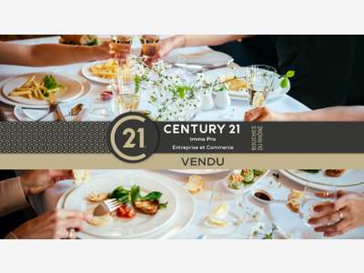 Vente restaurant brasserie terrasse Côte bleue