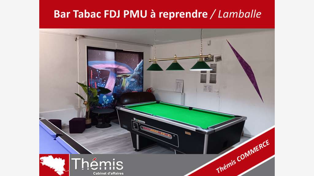 Bar tabac FDJ PMU à reprendre pour un couple - 22