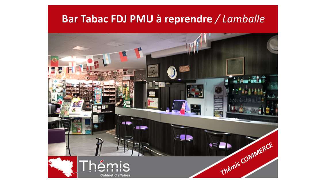 Bar tabac FDJ PMU à reprendre pour un couple - 22