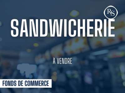 A vendre restauration rapide au centre de Sées