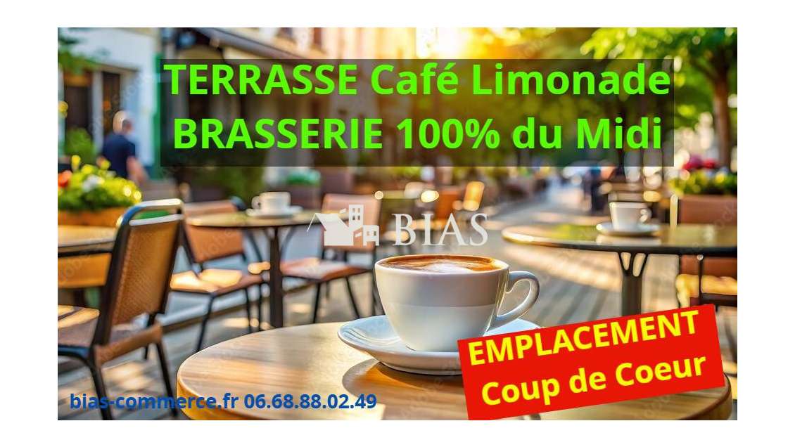 AV bar brasserie 100% du midi – terrasse 76