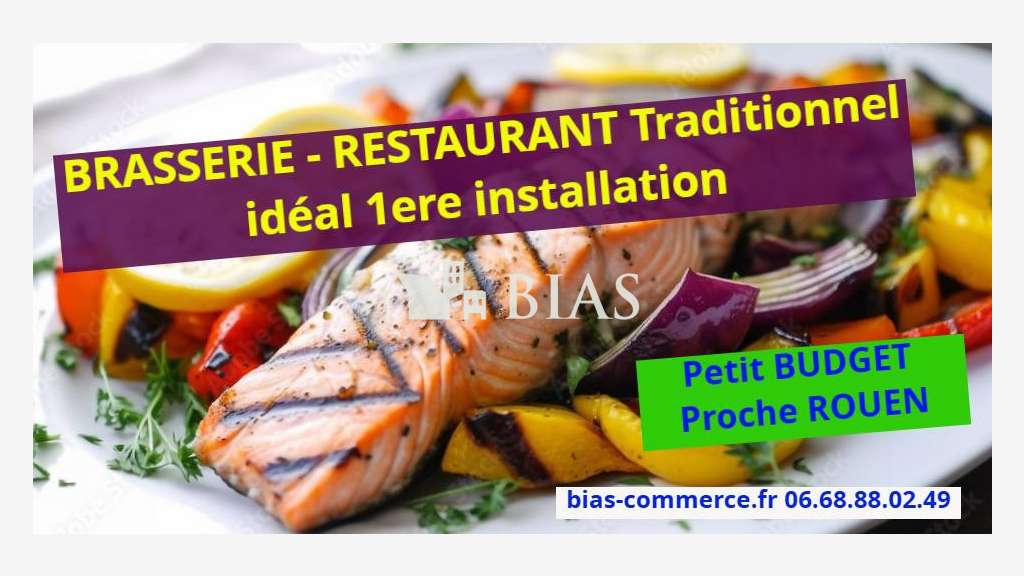 Restaurant à vendre secteur Barentin Rouen