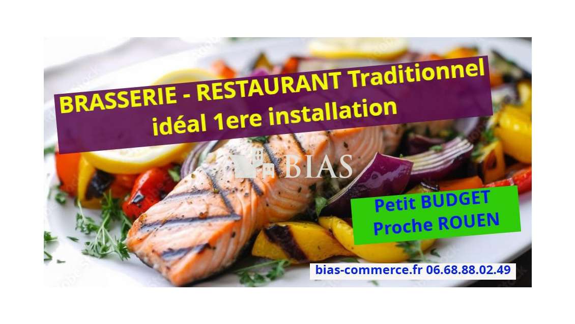 Restaurant à vendre secteur Barentin Rouen