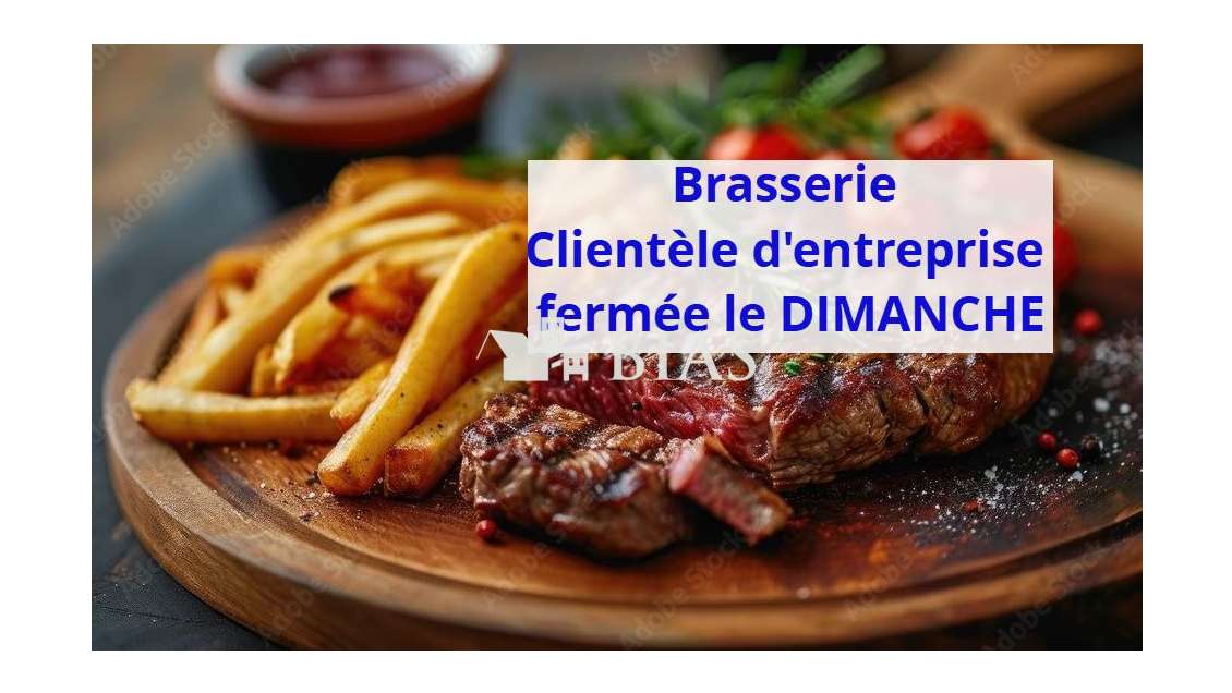 Vente brasserie licence IV avec terrasse dept 76