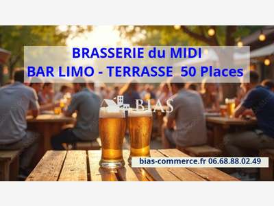 Vente bar avec terrasse 50 places Seine Maritime