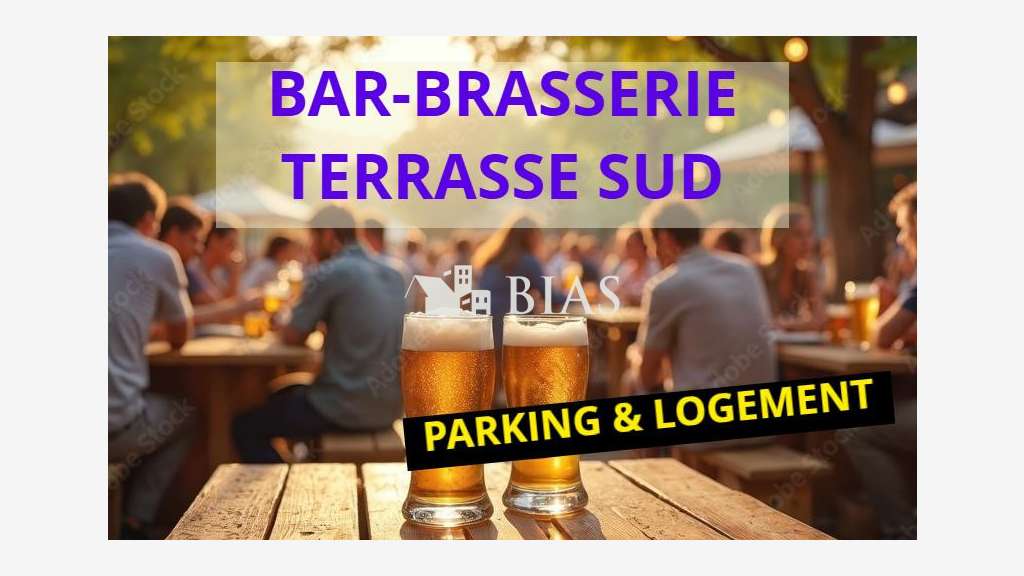 Vente bar brasserie de charme clé en main dept 76